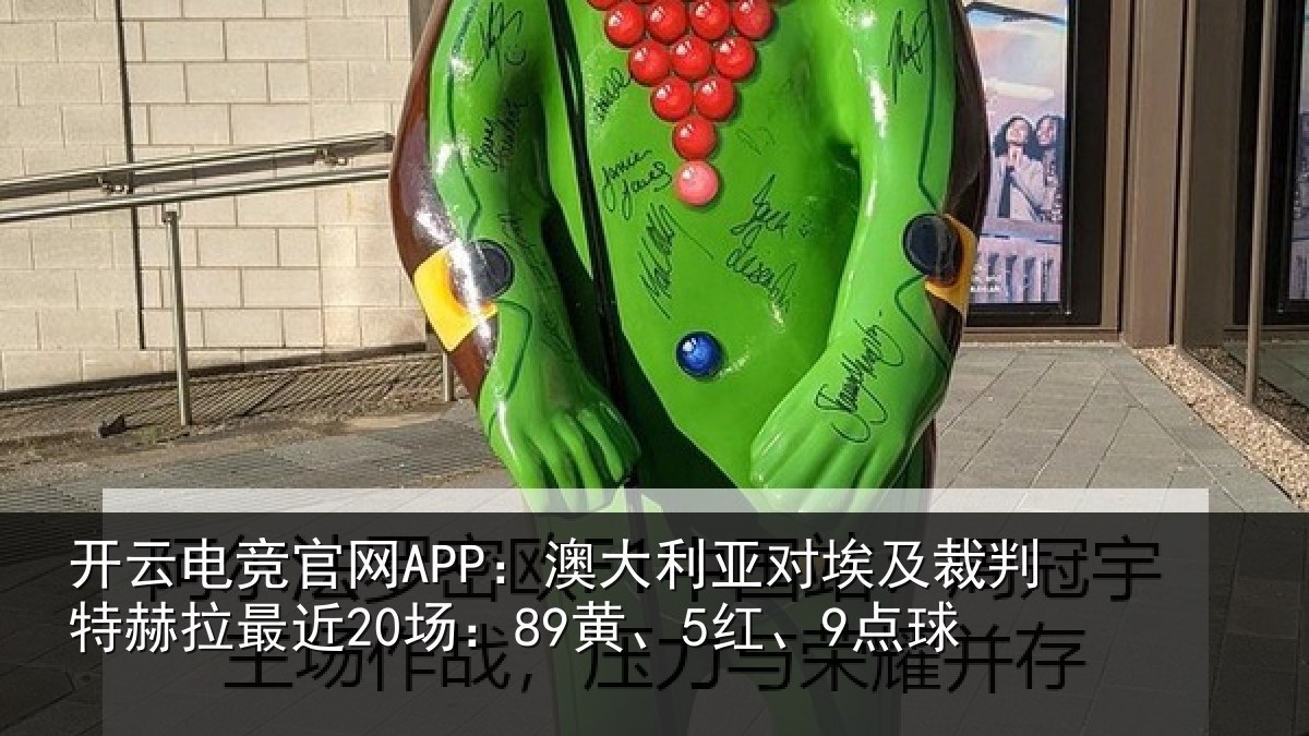 开云电竞官网APP:澳大利亚对埃及裁判特赫拉最近20场:89黄、5红、9点球